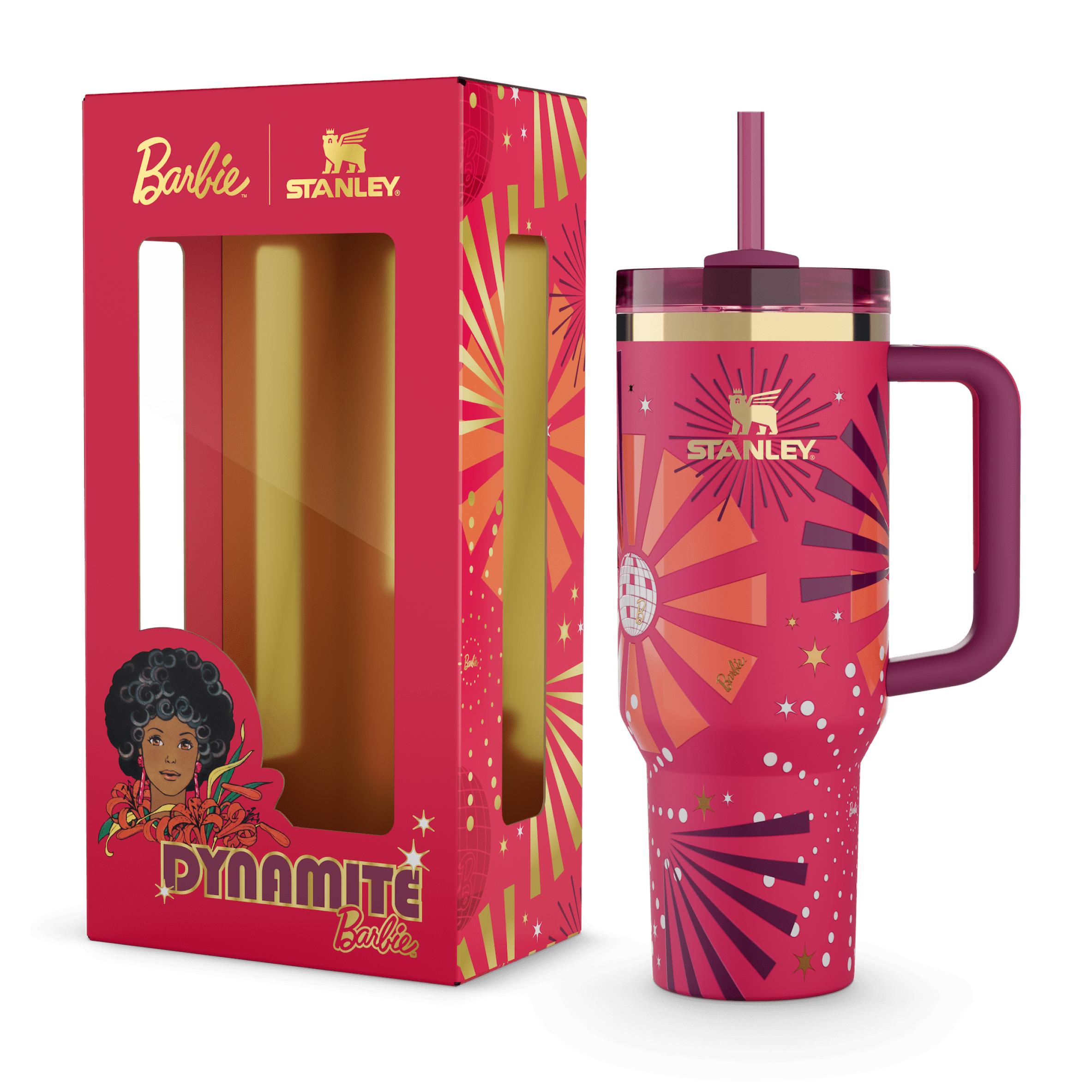 The Barbie™ x Stanley ’80s Dynamite Quencher | 40 OZ (Vault)