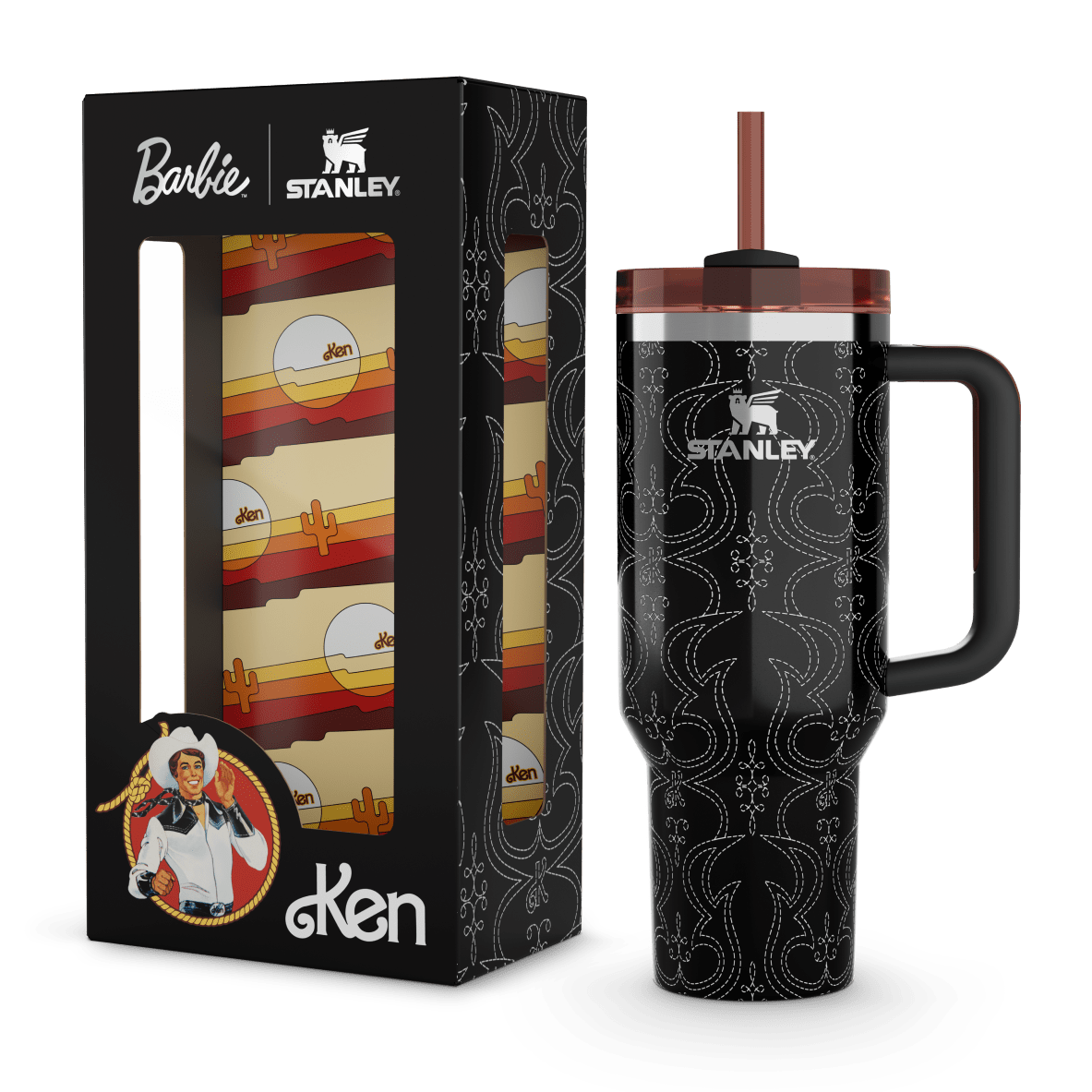 The Barbie™ x Stanley ’80s Western Ken Quencher | 40 OZ (Vault)